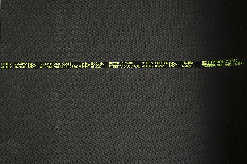 <p>An example of IEC certification on a marking tape.</p>
